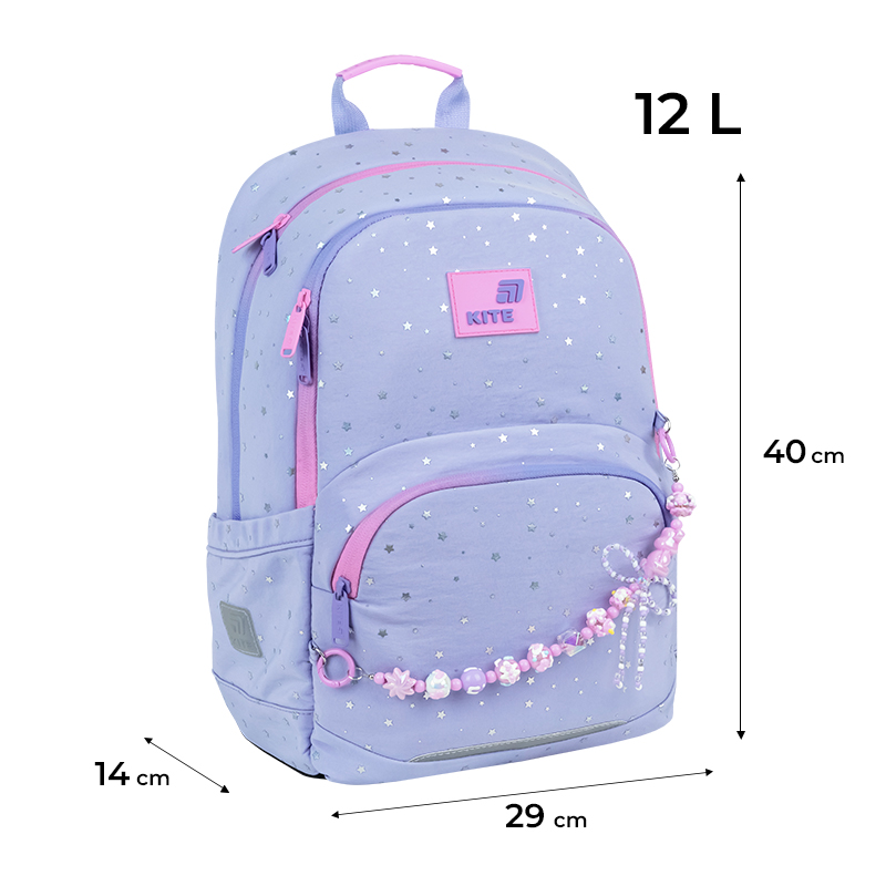 Rucsac școlar Kite Education Twinke, Star K26-585M-1