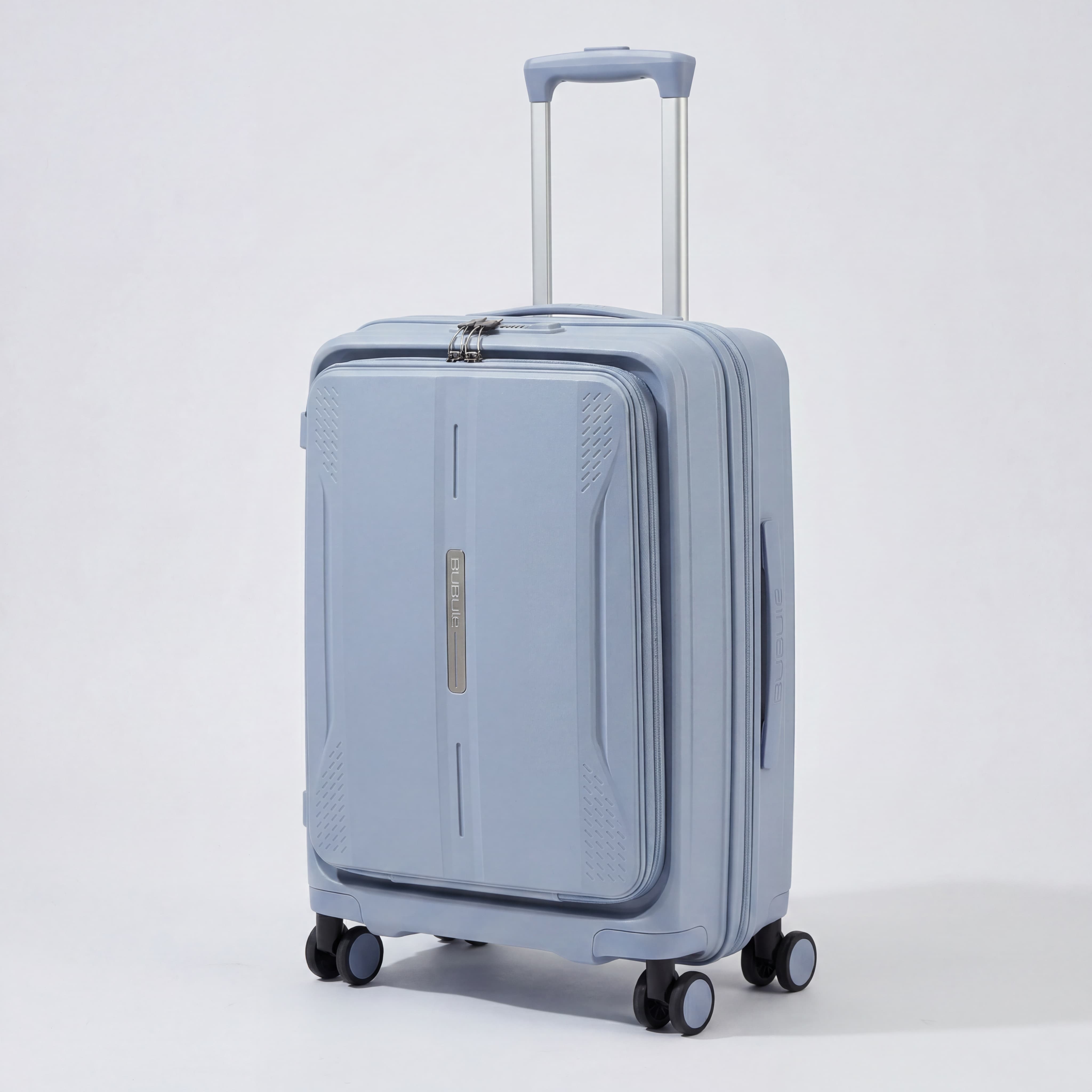 Valiză Bubule PPL020-B 20"— PP, TSA — Alb lăptos