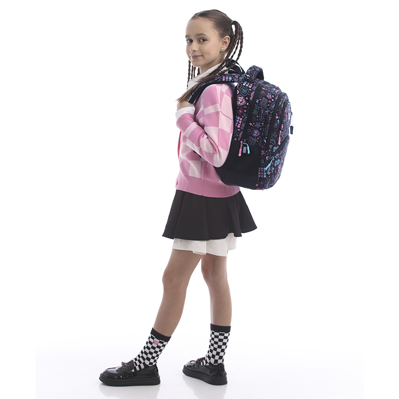 Rucsac școlar GoPack Education Meow Cats GO26-175M-1