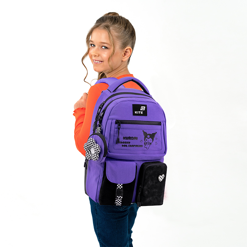Rucsac Kite Education teens Kuromi HK26-2587M-1
