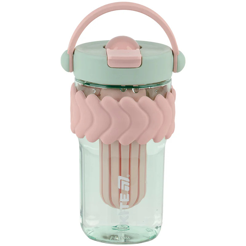 Pahar cu apă Kite K25-1230-3, 700 ml, roz mentă