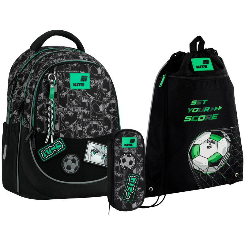 Школьный набор Kite Education Good Mood SET_K26-700M-5 (рюкзак, пенал, сумка)
