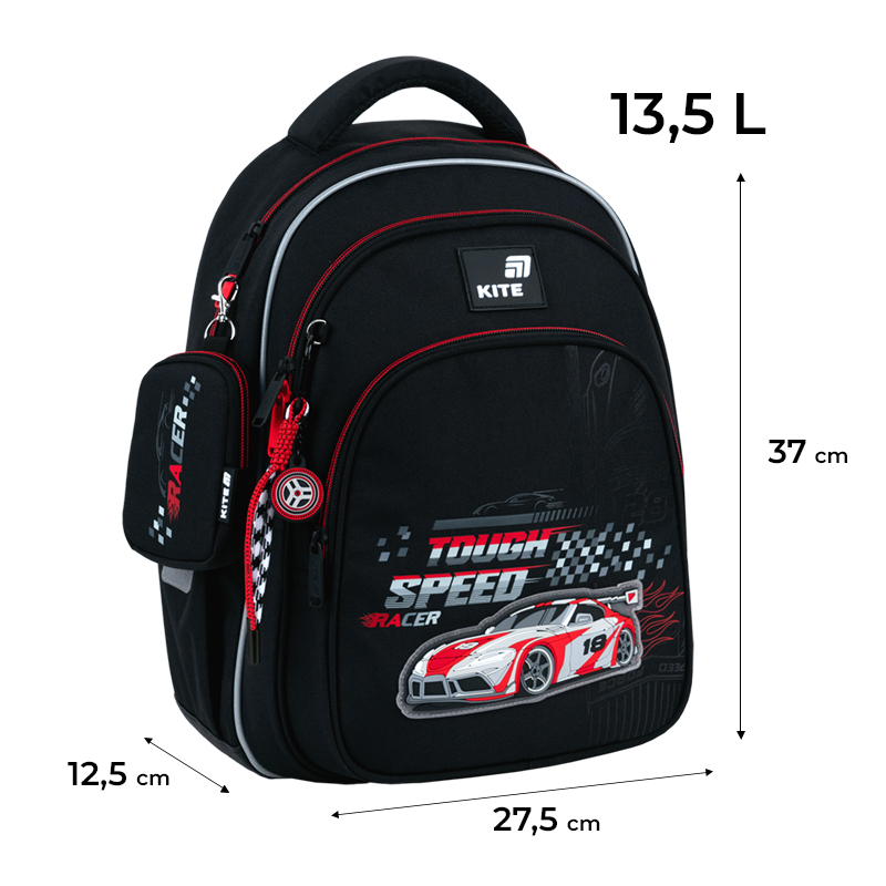 Rucsac școlar Kite Education Speed Racer K26-763S-2