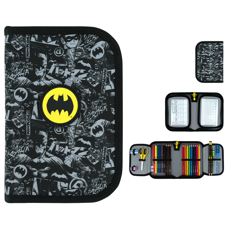 Penar echipat Kite DC Comics DC26-622H, 1 compartiment, 2 clapete