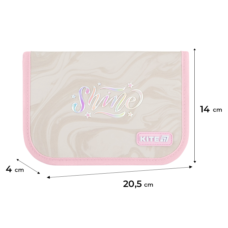 Penar fără accesorii Dazzling K26-622-1, 1 compartiment, 2 clapete