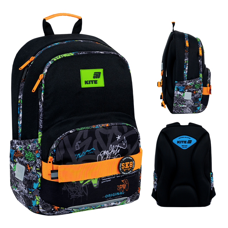 Школьный набор Kite Education Street Style SET_K26-585M-4 (рюкзак, пенал, сумка)