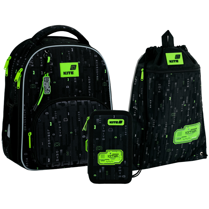 Школьный набор Kite Education Digital SET_K26-556M-4 (рюкзак, пенал, сумка)