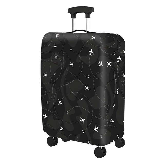 Husă de valiză cu imprimeu, mărimea M COVERBAG 139-M