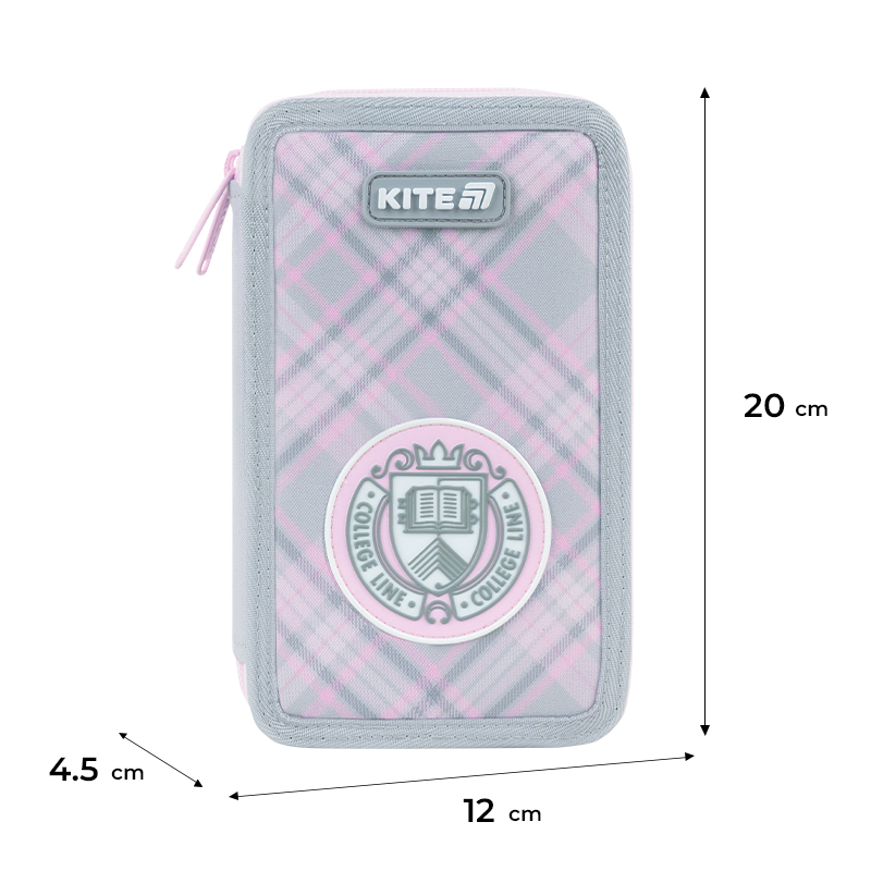 Penar fără accesorii Kite College Line K26-623-1, 2 compartimente