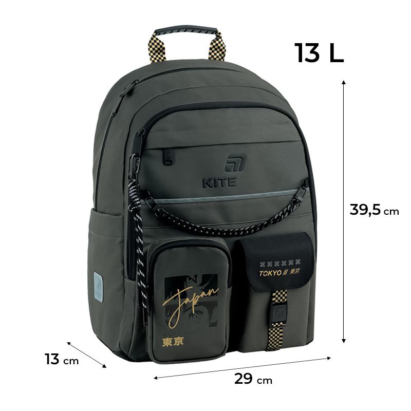 Рюкзак школьный Kite Education Tokyo Vibe K26-584M-4
